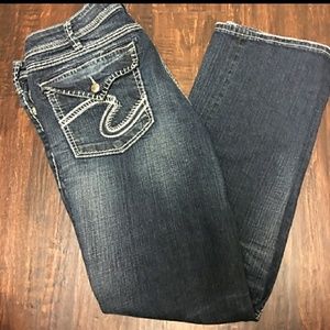 Silver jeans